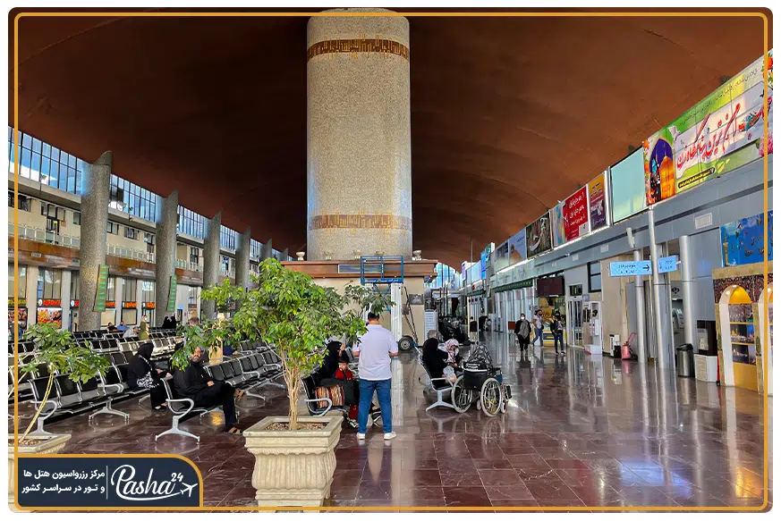 امکانات ایستگاه قطار مشهد