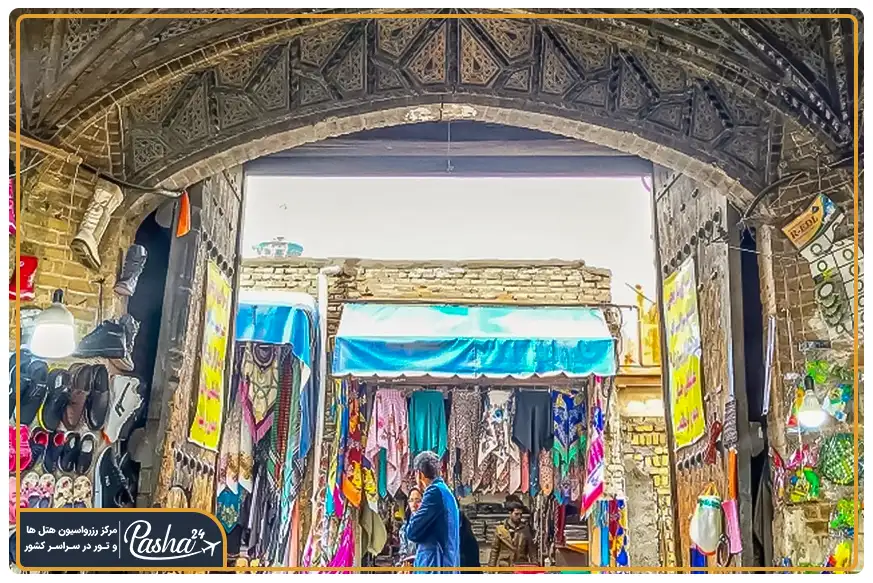 معماری بازار عباسقلی خان